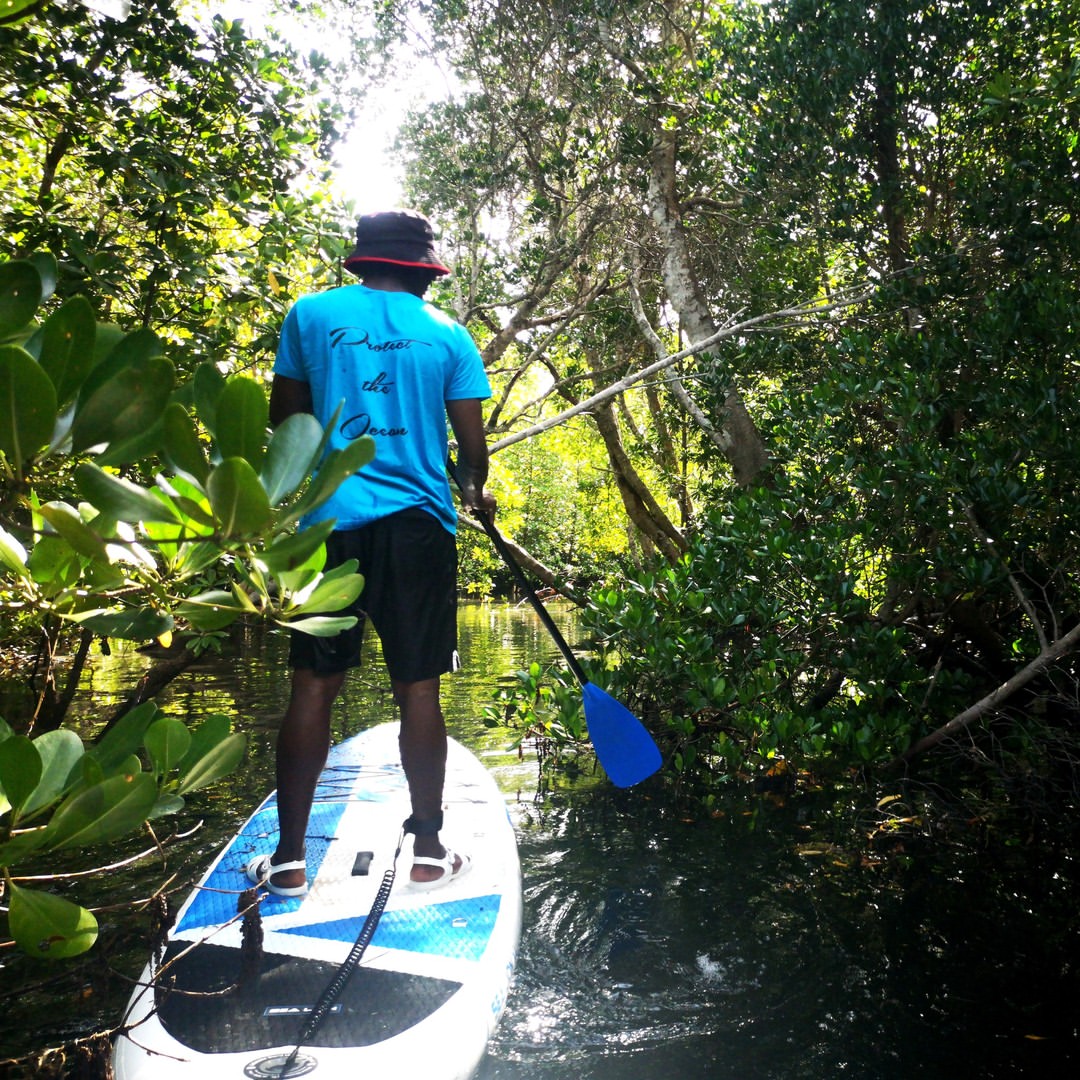 Protecting the ocean during a Watamu marine excursion