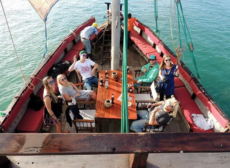 Dolphin watching during a full day Watamu ocean excursion