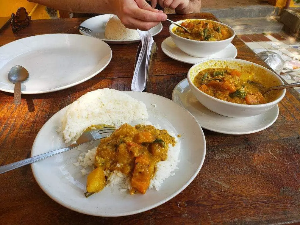 vegetarian option available on sudi island