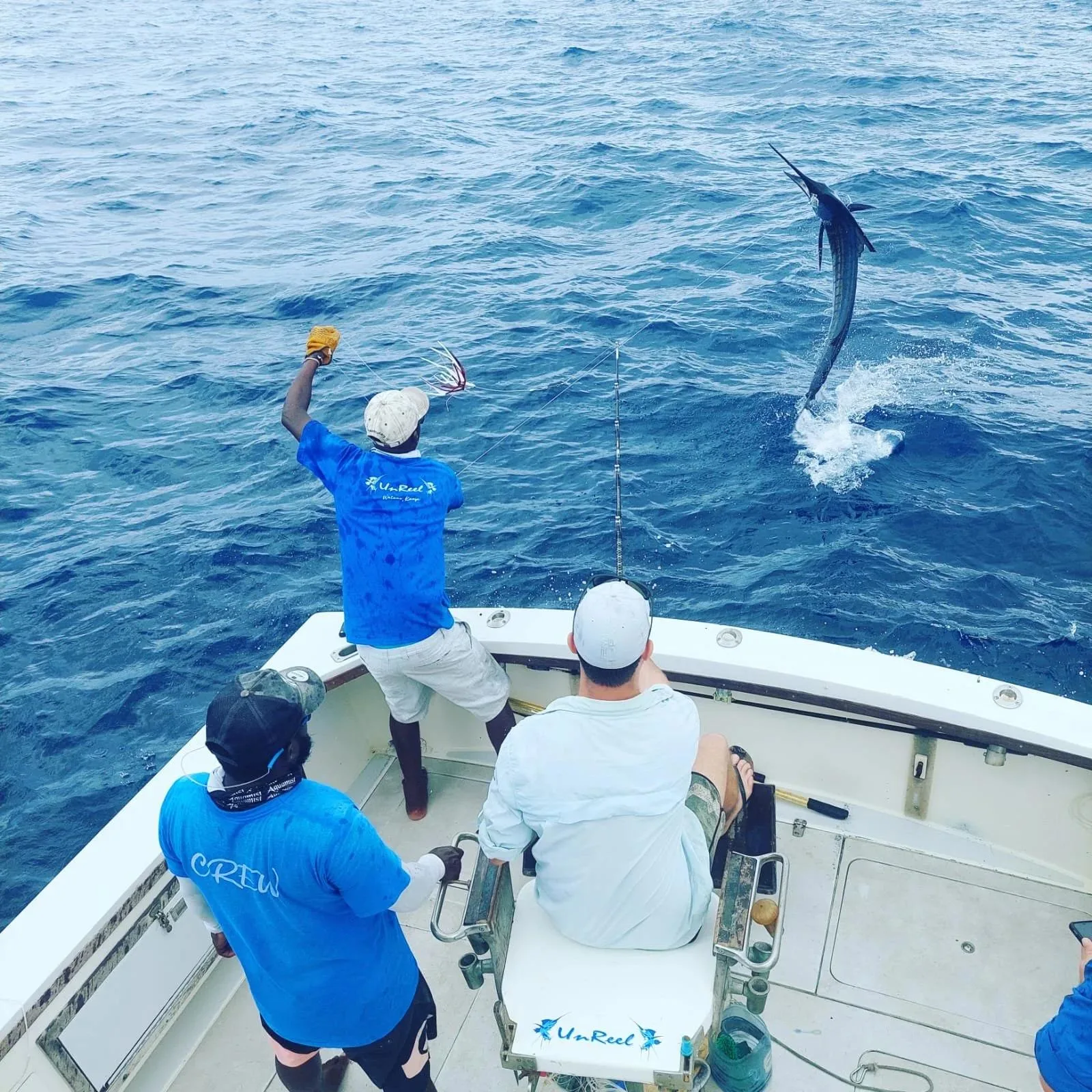 Private deep sea fishing charter boat in Watamu Kenya