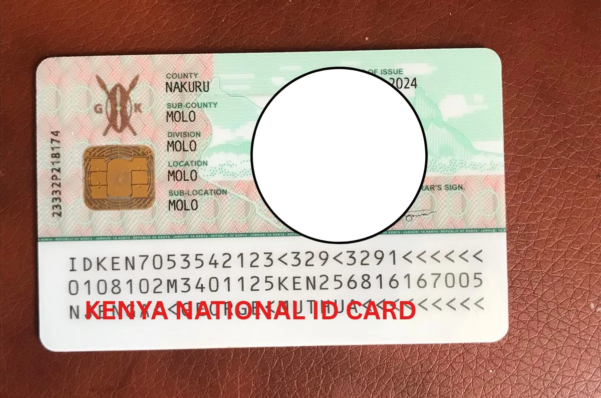 Kenyan national id requirement in watamu national park