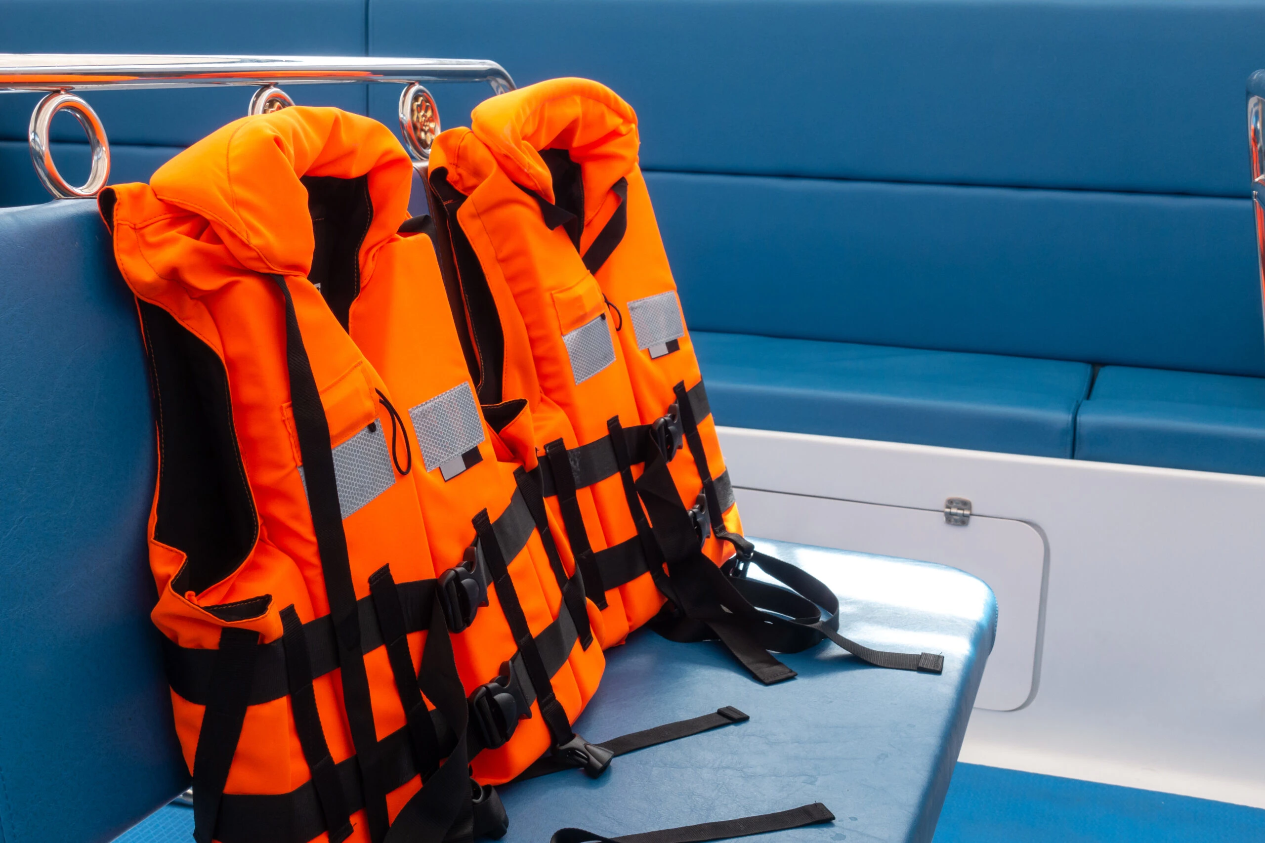 Life jackets and safety equipment required on licensed Watamu group boat tours