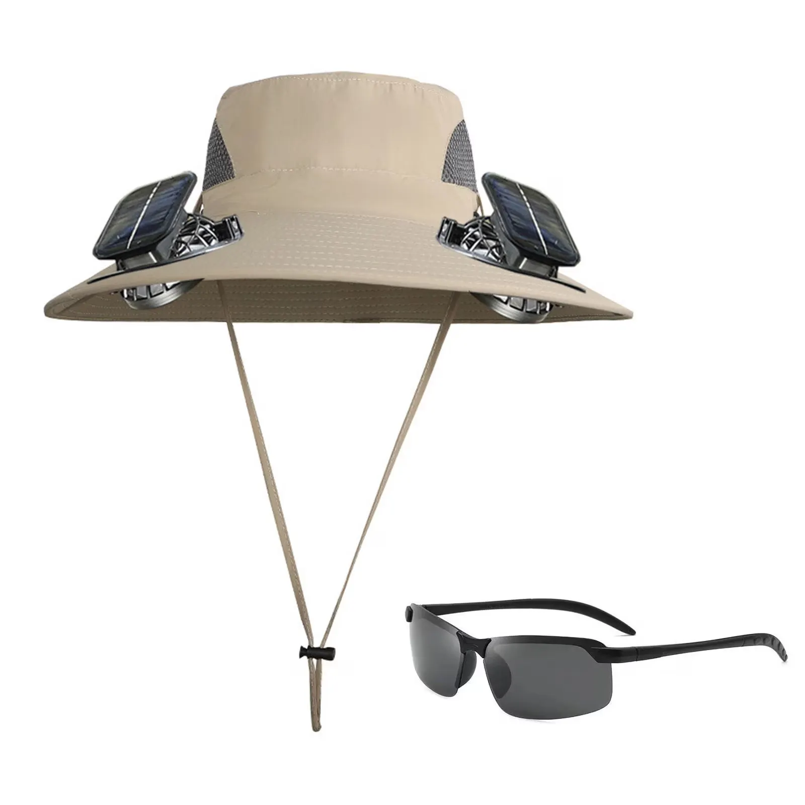 Wide-brimmed hat and sunglasses for sun protection on a Watamu boat excursion